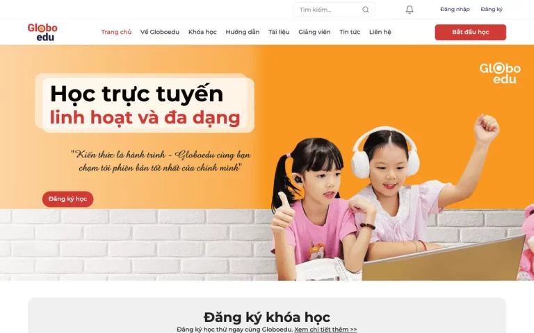 Website Globo Edu