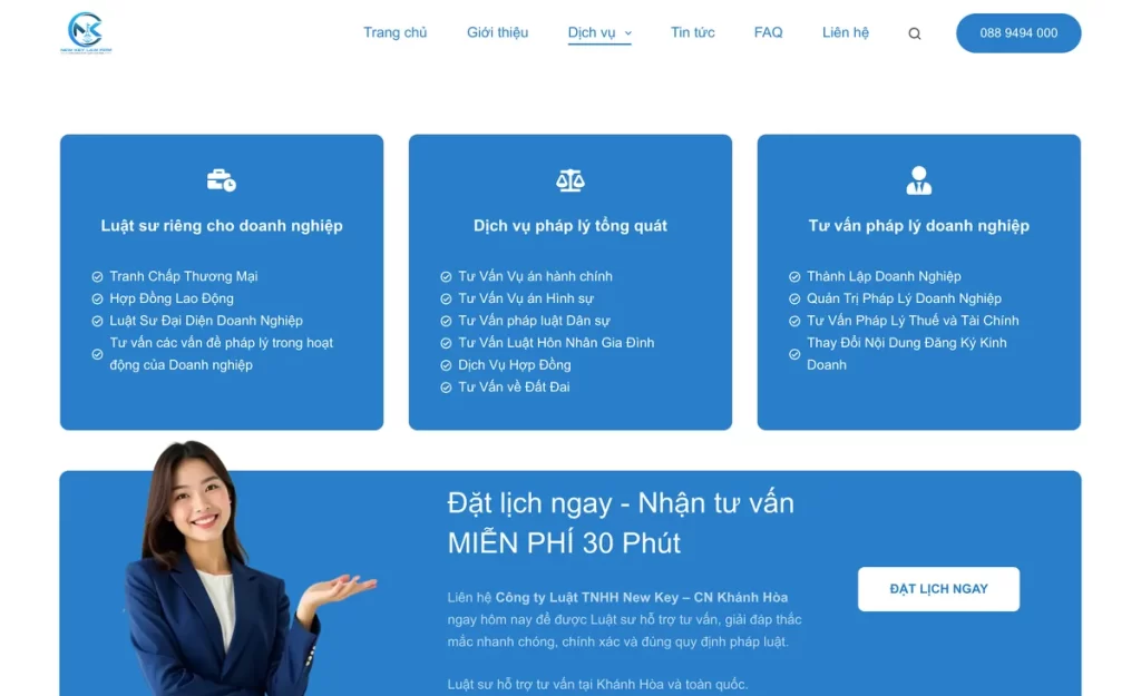 Công ty Luật TNHH New Key - CN Khánh Hòa