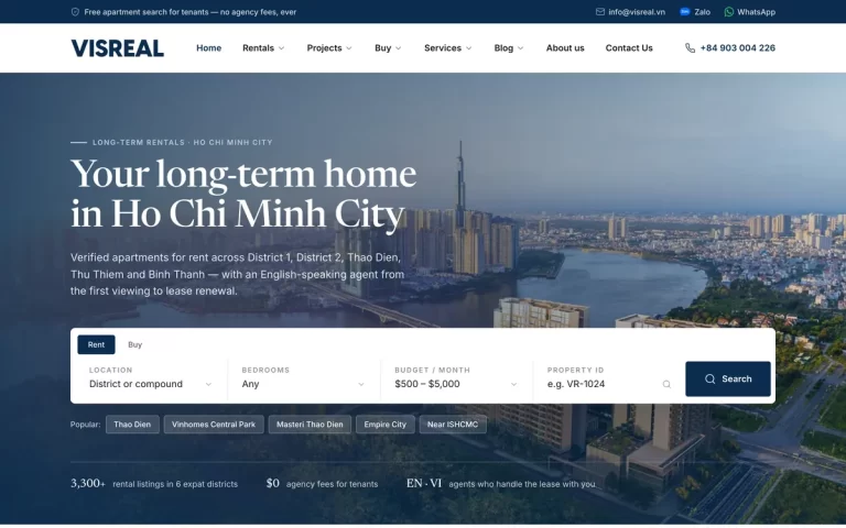 Website Visreal
