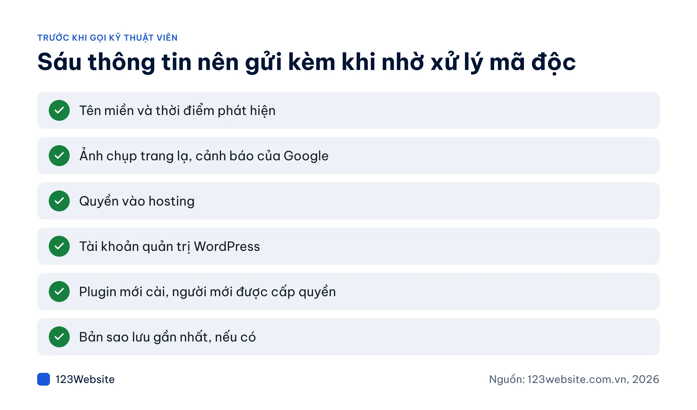 Sáu thông tin nên gửi kỹ thuật viên khi nhờ xử lý mã độc